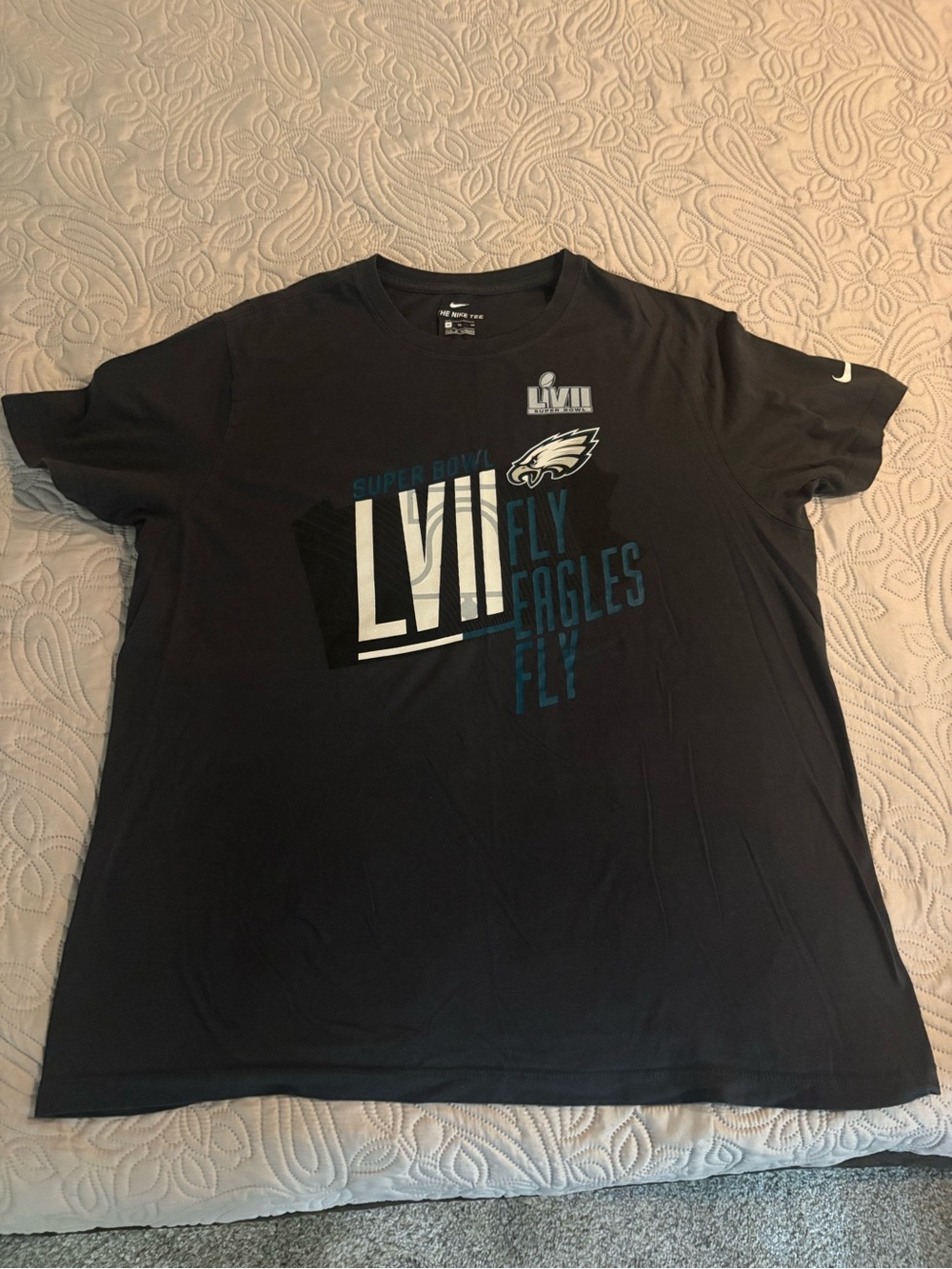 Philadelphia Eagles Fly Eagles Fly Suoerbowl LVII TShirt